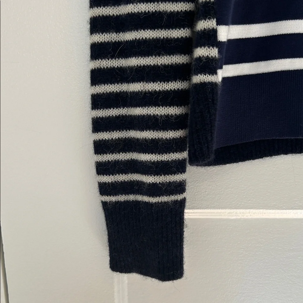 Madewell Mixed Media Striped Sweater - Picture 4 of 9
